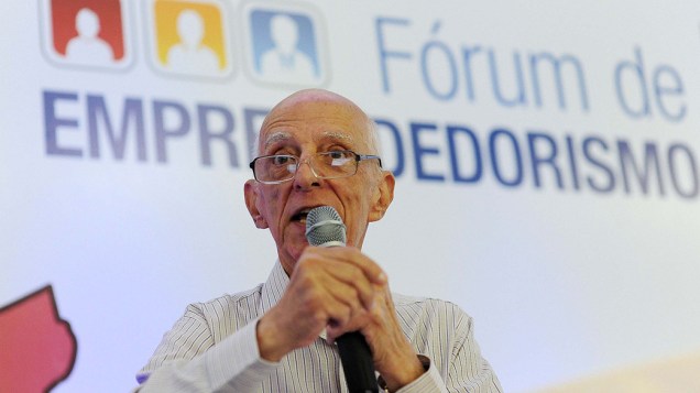 O escritor e professor Rubem Alves, durante Fórum de Empreendedorismo, em São José dos Campos, São Paulo, em 22/11/2011 <br><br> <br><br> 