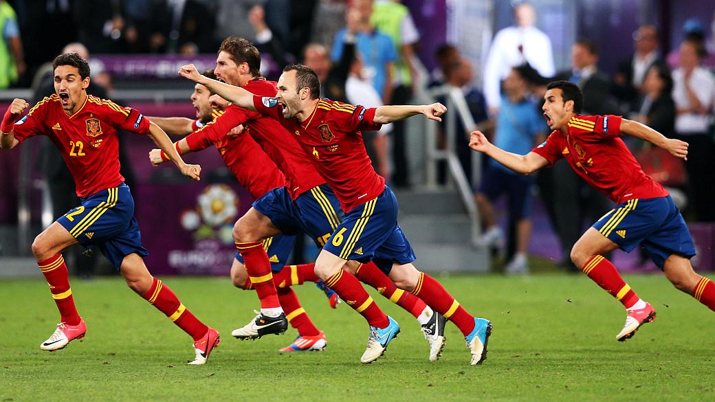 Espanha se classificou após vencer Portugal nos pênaltis
