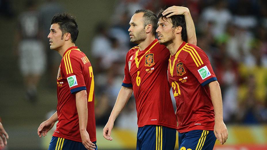 Espanha goleia o Taiti com  o placar de 10 a 0  em partida válida pela Copa das Confederações, nesta quinta-feira (20), no Maracanã