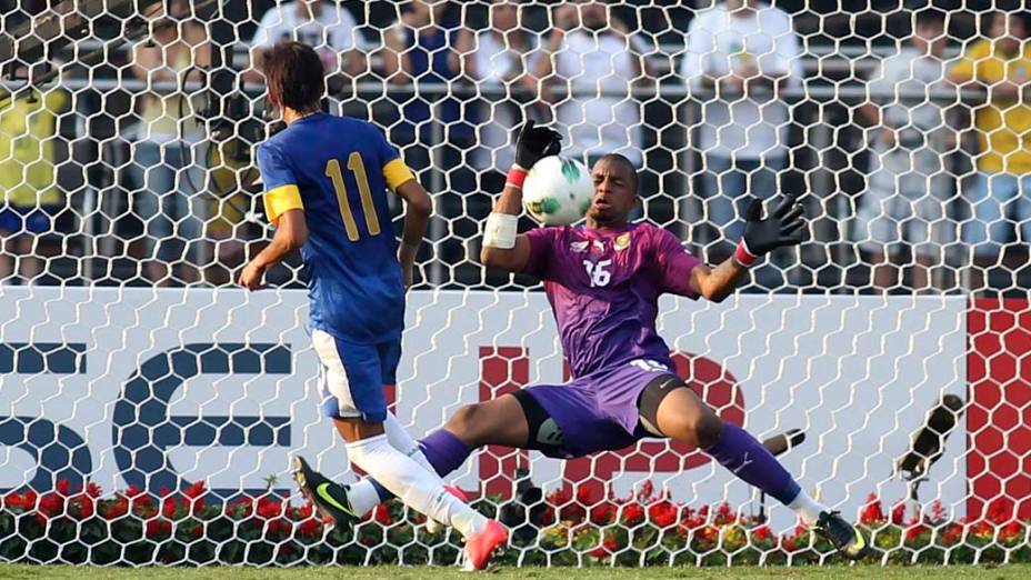 Amistoso entre Brasil e África do Sul, no estádio do Morumbi