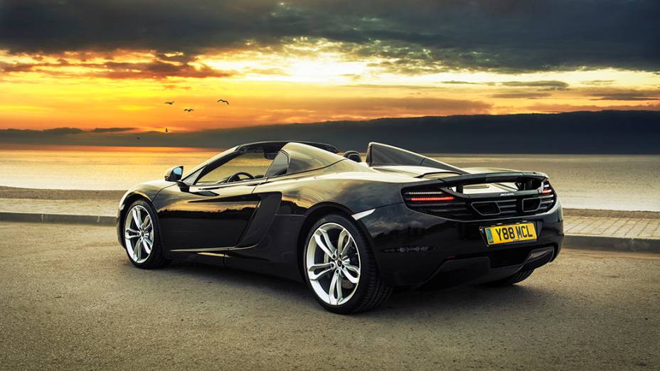 O esportivo McLaren 650s