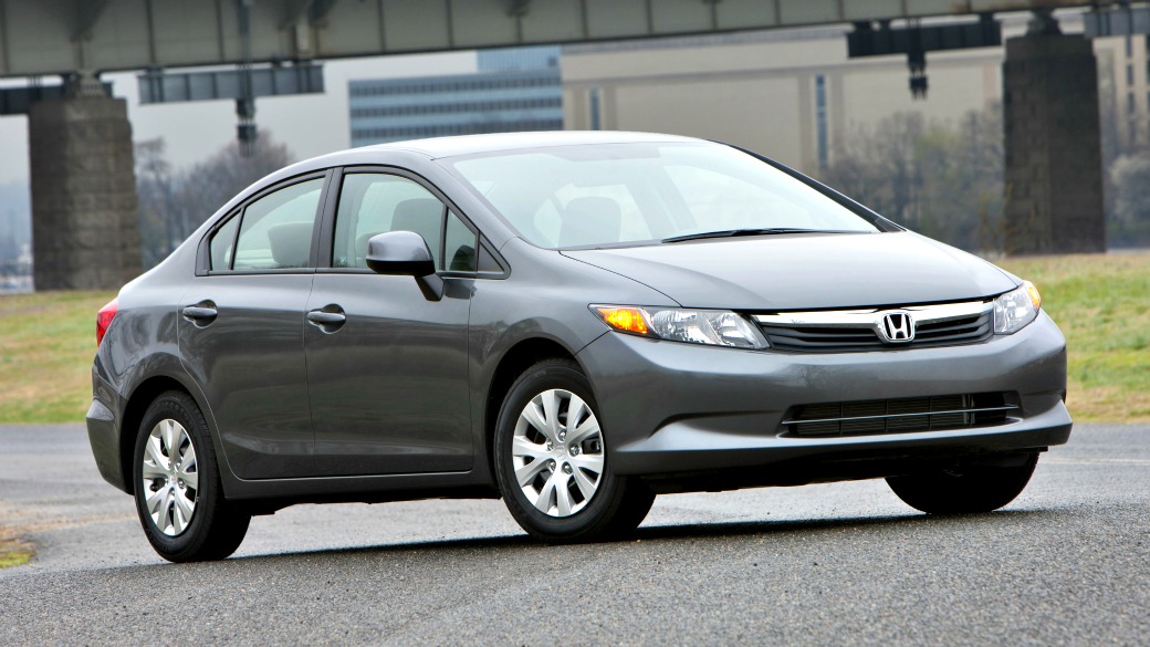 Recall envolve alguns carros japoneses mais vendidos, incluindo o Honda Civic (foto)