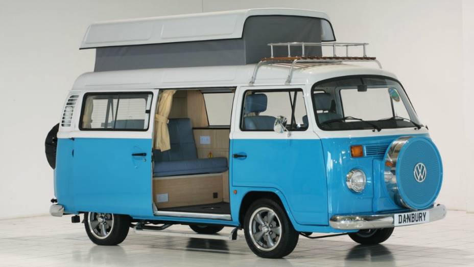 Outra Kombi customizada pela Danbury, especializada em transformar vans da VW em motorhomes