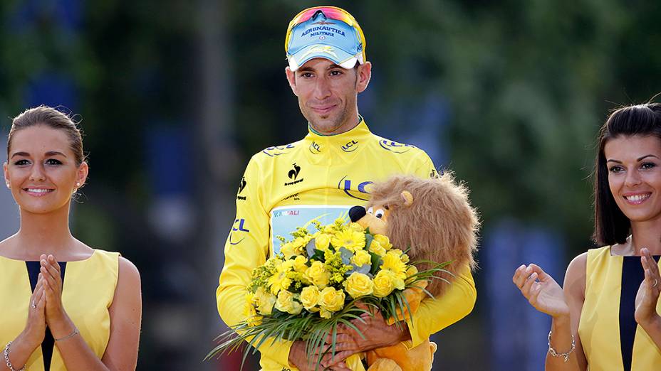 O italiano Vincenzo Nibali vence sua primeira volta da França