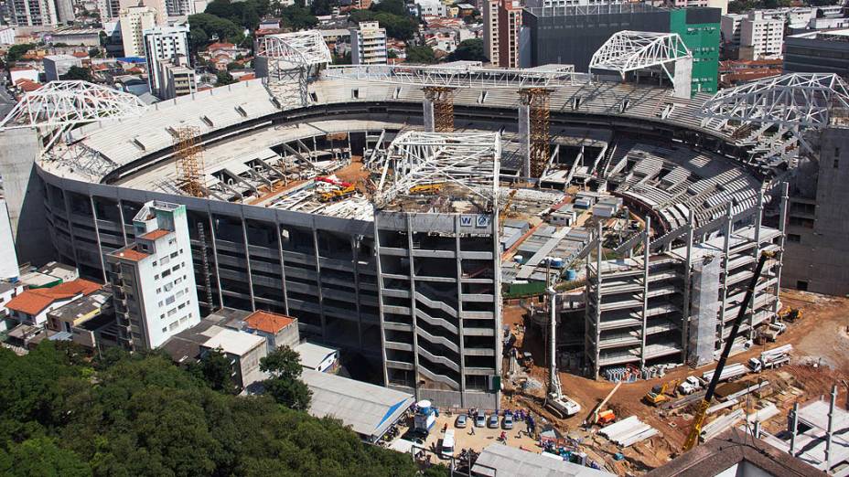 Acidente na obra da Arena Palmeiras matou um operário e deixou outro ferido
