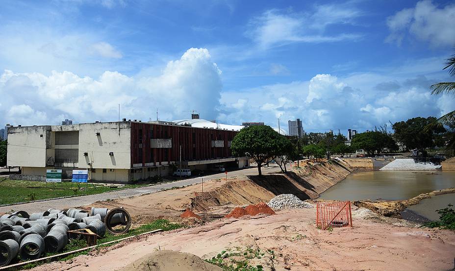 Vista externa da Arena das Dunas, em Natal