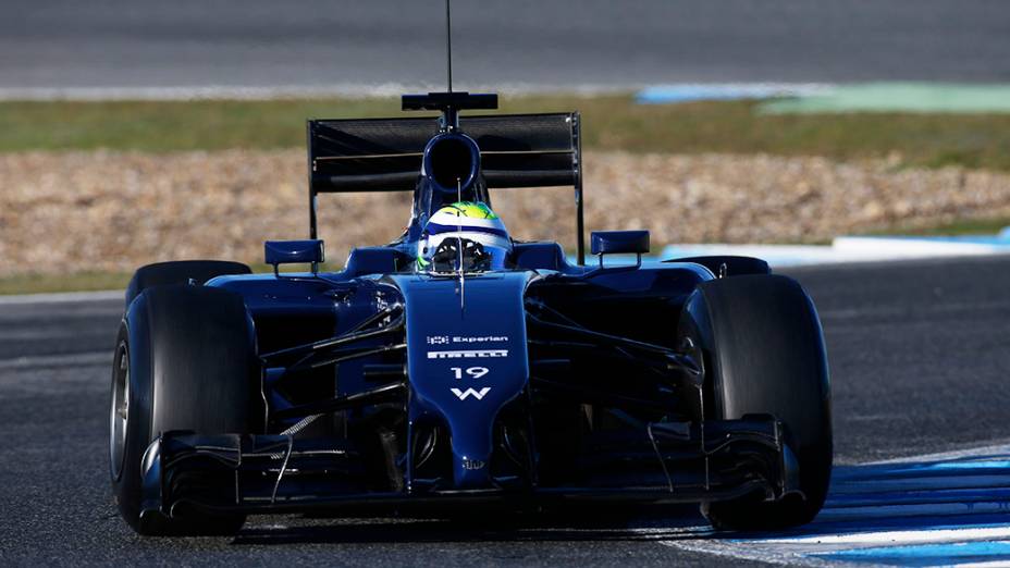 Felipe Massa estreia pela Williams com segundo tempo em Jerez