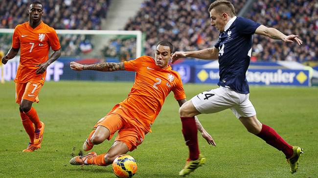 A França venceu a Holanda por 2 a 0 em amistoso disputado no Stade de France, em St. Denis