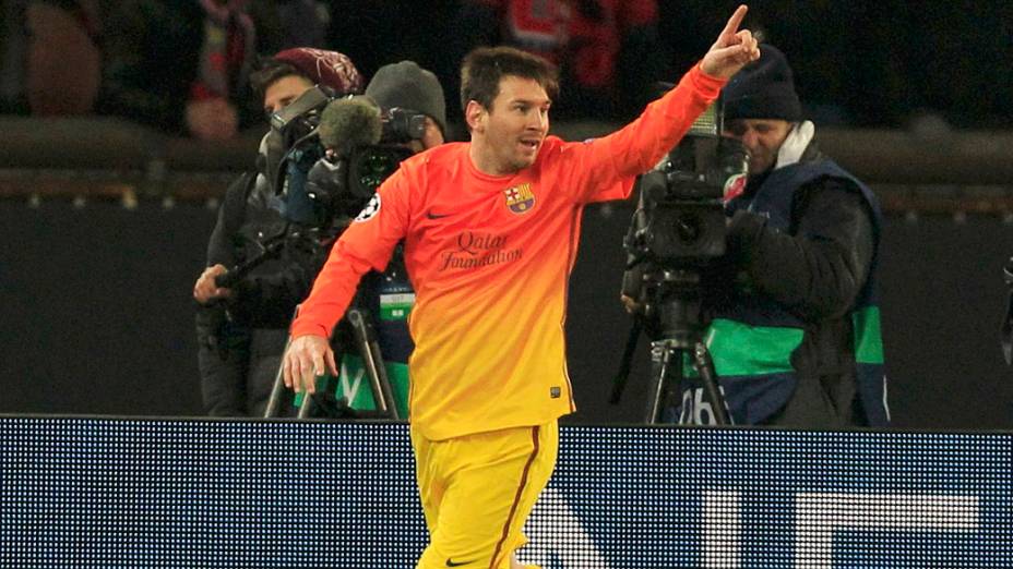 Messi, contra o PSG: melhor jogador do mundo