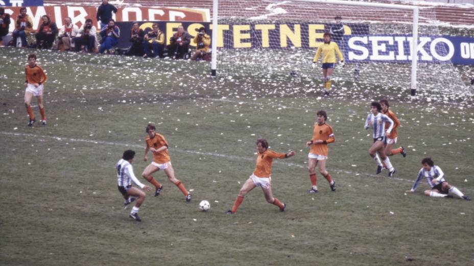 Argentina 3 x 1 Holanda, finalíssima da Copa do Mundo de 1978, no Estádio Monumental