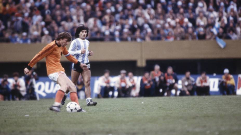 Argentina 3 x 1 Holanda, finalíssima da Copa do Mundo de 1978, no Estádio Monumental