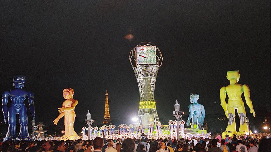 Festa de abertura da Copa do Mundo de 1998