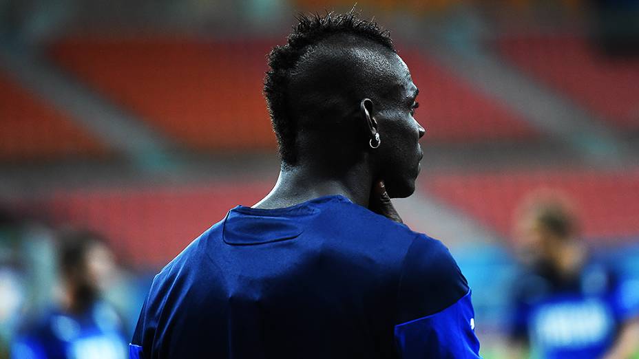 O atacante italiano Mario Balotelli