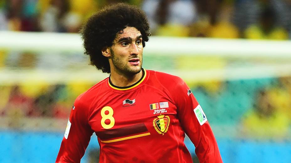 Marouane Fellaini, meia da seleção da Bélgica