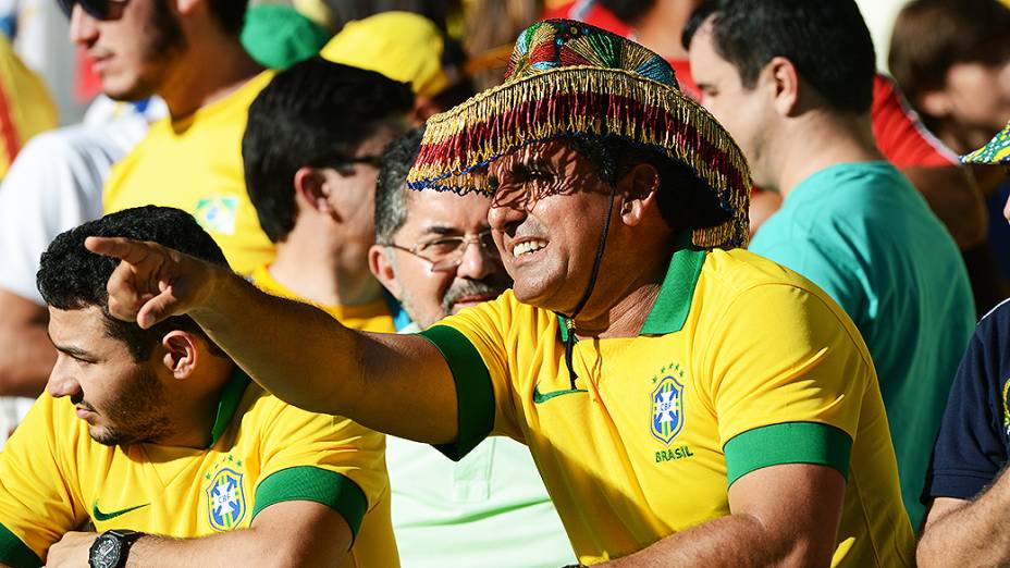 Brasil vence o México pela segunda rodada da Copa das Confederações no Castelão, em Fortaleza