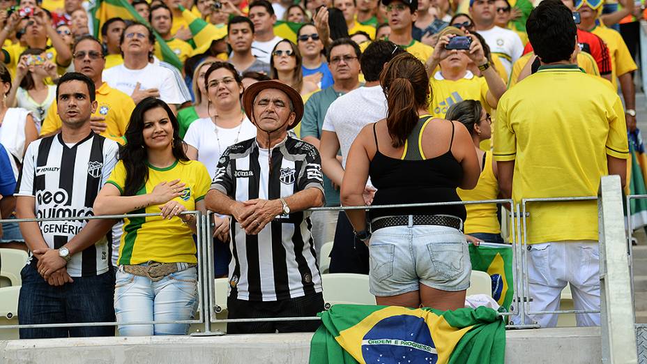 Brasil vence o México pela segunda rodada da Copa das Confederações no Castelão, em Fortaleza