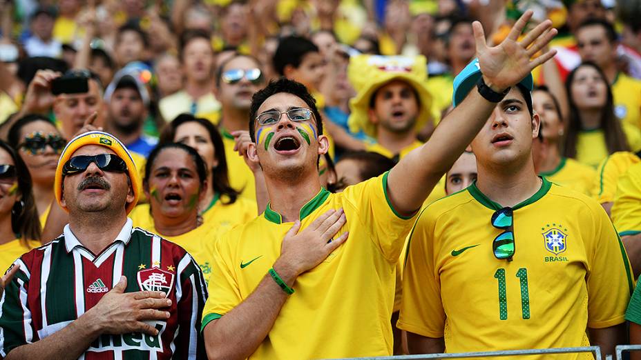 Brasil vence o México pela segunda rodada da Copa das Confederações no Castelão, em Fortaleza