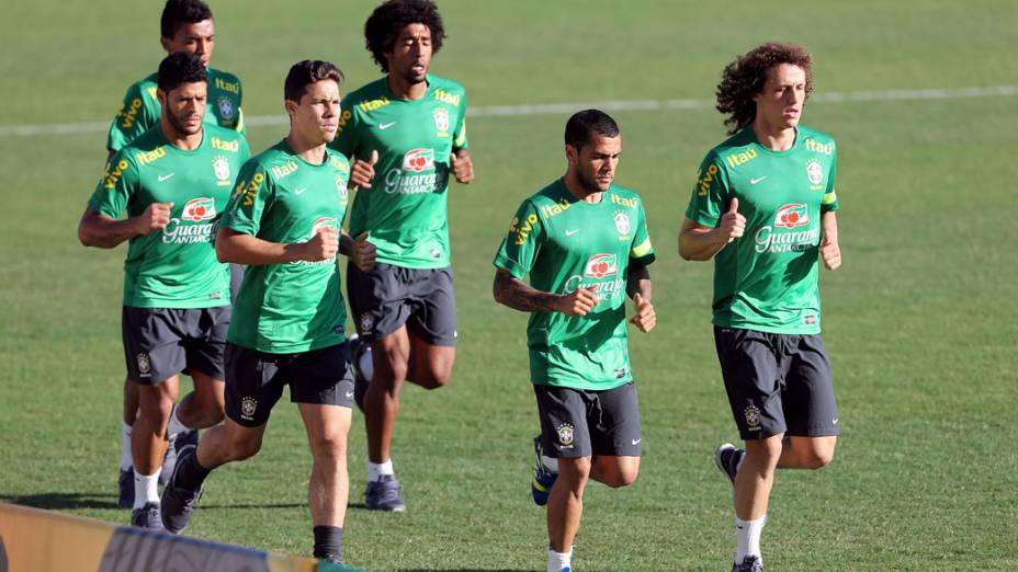 Jogadores treinaram no Sesc Vila Nova, em Belo Horizonte