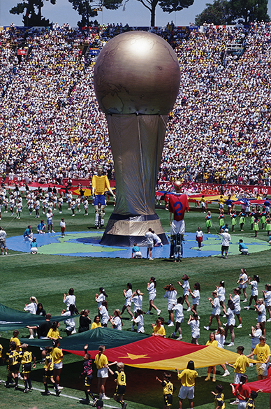 Festa de abertura da Copa do Mundo, no Estádio Stanford, em Palo Alto