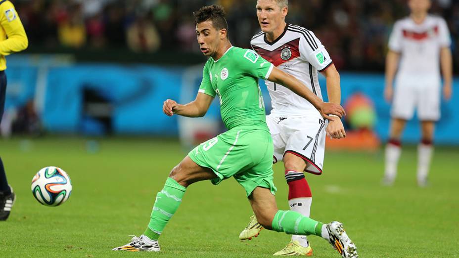 Lance no jogo entre Alemanha e Argélia no Beira-Rio, em Porto Alegre