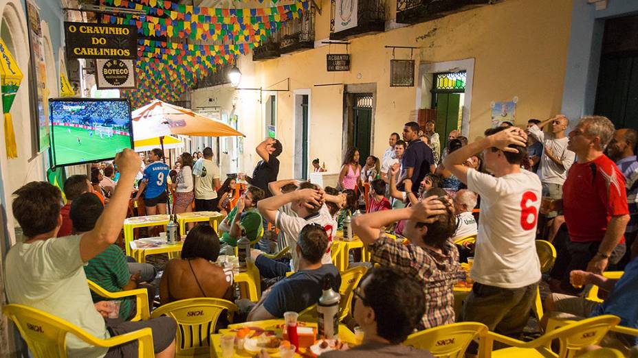 Clima de Copa no Pelourinho em Salvador (BA)