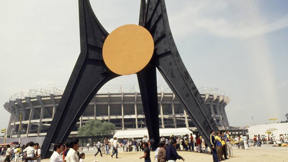 O Estádio Azteca, palco da final da Copa do Mundo de 1986