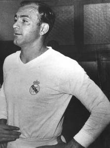 Alfredo Di Stéfano no Real Madrid em 1956