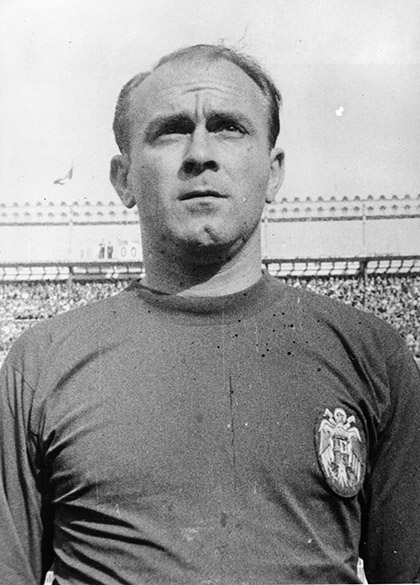 Alfredo Di Stéfano na seleção da Espanha, em 1960