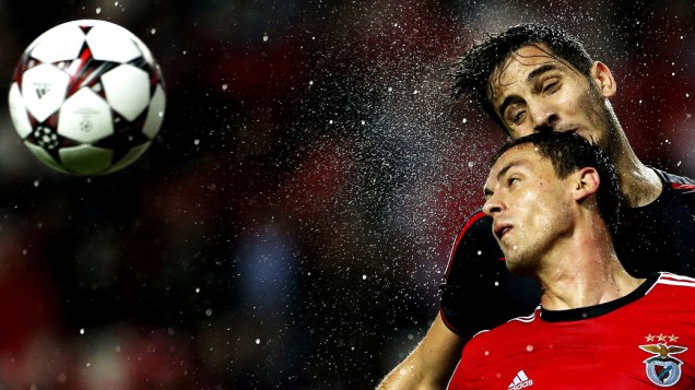 Benfica e Olympiakos ficaram no empate em 1 a 1 pela terceira rodada da Liga dos Campeões, em Lisboa