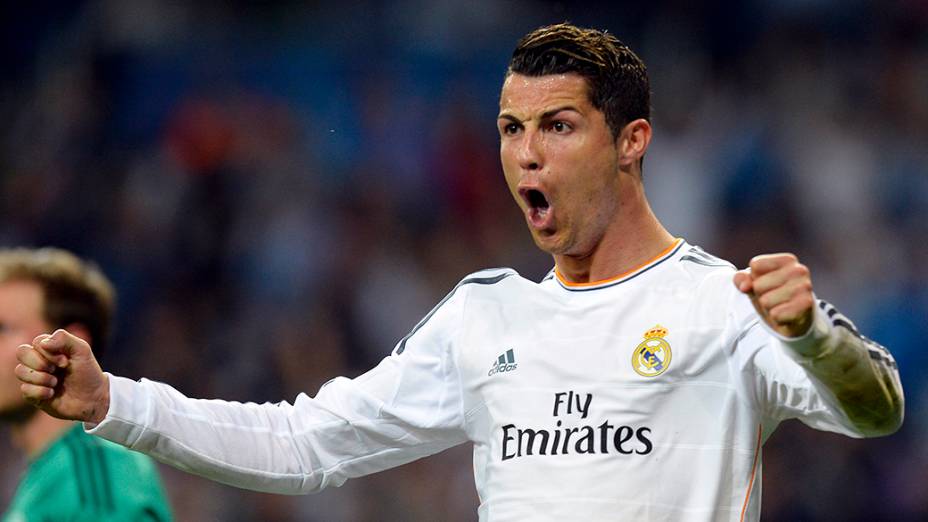 Cristiano Ronaldo foi o destaque da vitória do Real Madrid nesta terça-feira