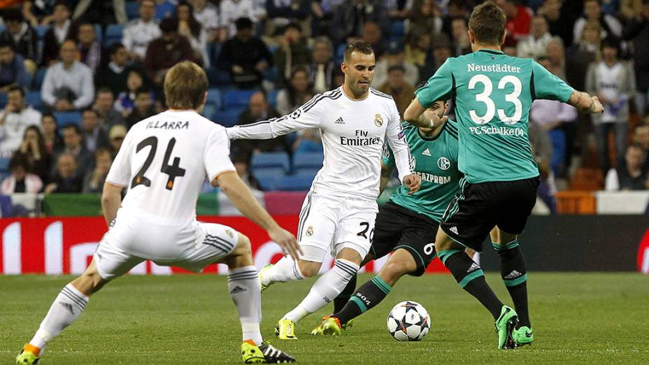 Jesé Rodríguez, do Real, se machucou e saiu no primeiro tempo para a entrada de Bale