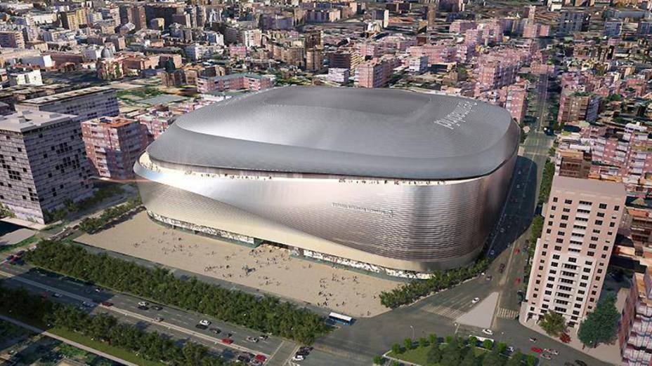 O estádio do Real Madrid passará a ter um centro comercial completo, com shopping center, centro de convenções e até hotel