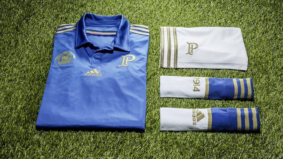 Novo uniforme do Palmeiras para o centenário