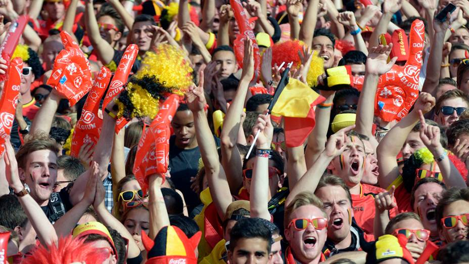 Bélgica vence a Rússia por 1 x 0, no estádio do Maracanã, no Rio de Janeiro