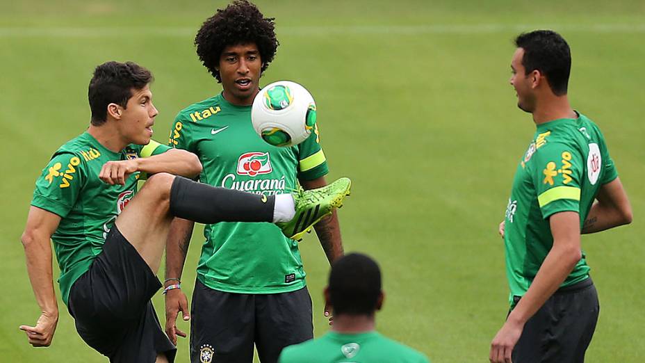 Treino da Seleção Brasileira no estadio Sao Januario, no Rio de Janeiro