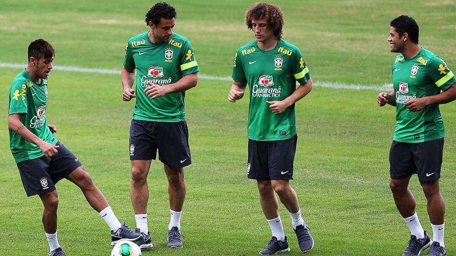 Treino da Seleção Brasileira no estadio Sao Januario, no Rio de Janeiro