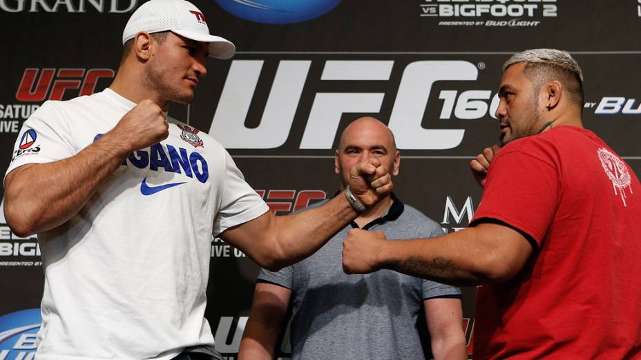 UFC 160: Junior Cigano e Mark Hunt fazem a segunda luta mias importante da noite em Las Vegas