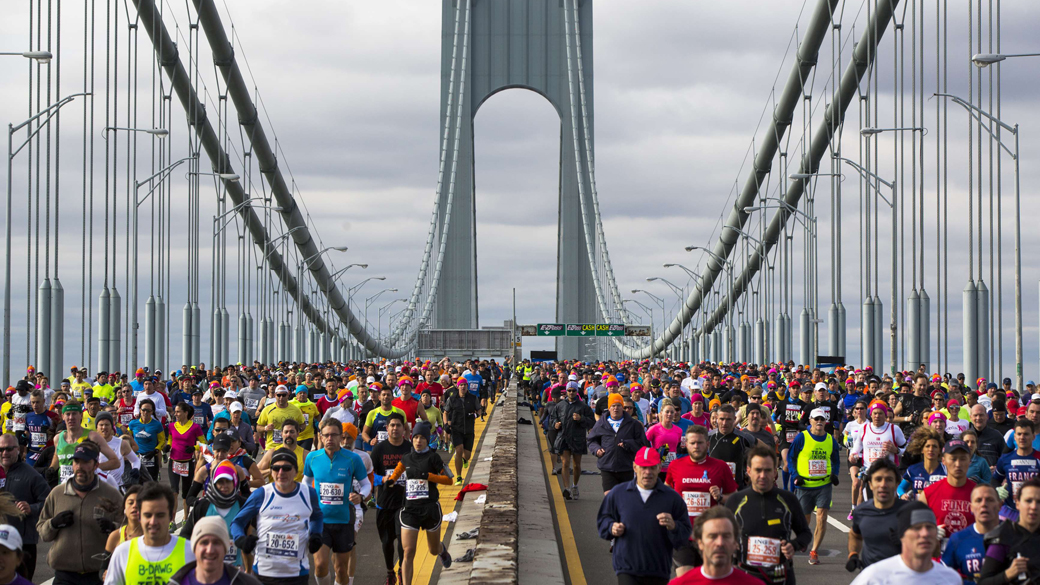Mais de 47 mil corredores participam da Maratona de Nova York esse ano