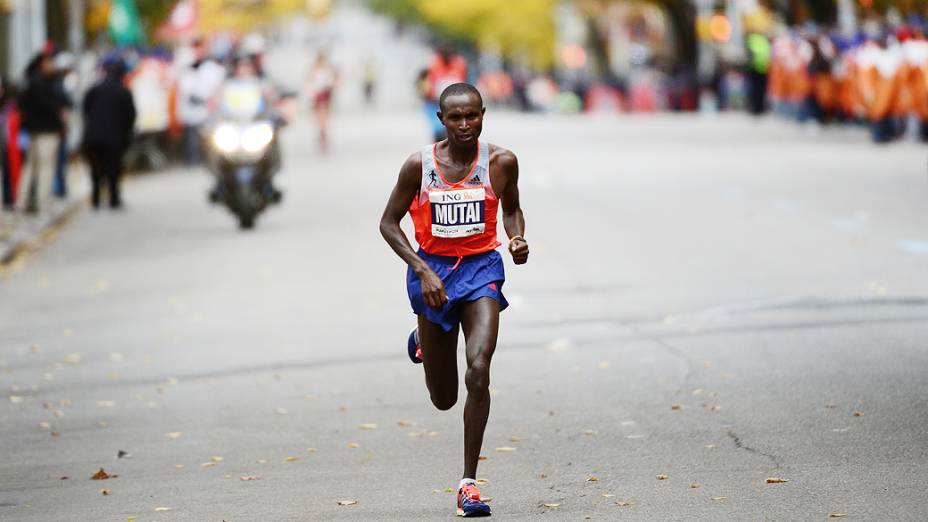 Queniano Geoffrey Mutai vence a prova masculina da Maratona de Nova York