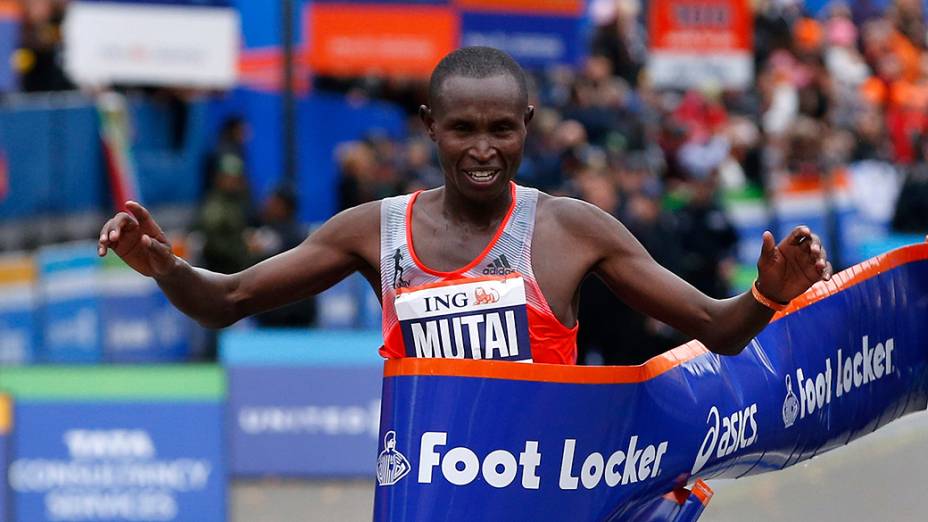 Queniano Geoffrey Mutai vence a prova masculina da Maratona de Nova York
