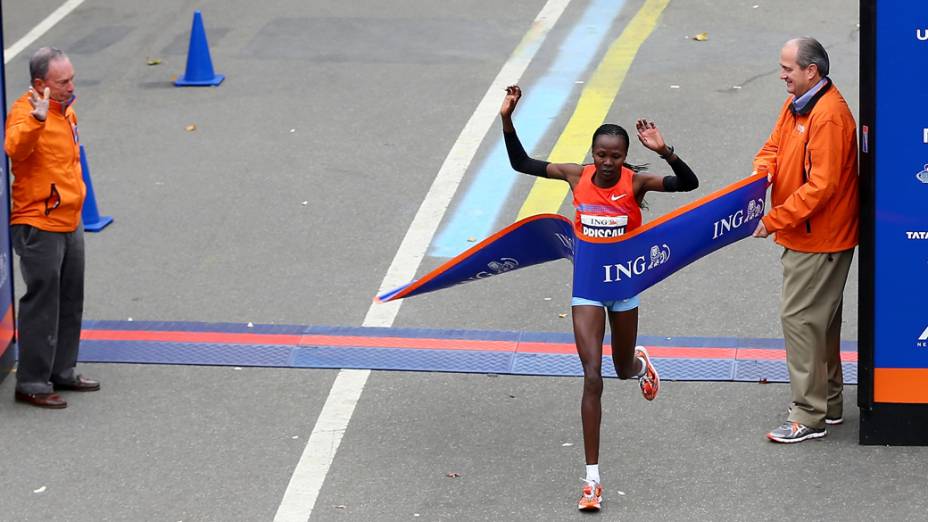  Priscah Jeptoo vence a prova feminina da Maratona de Nova York