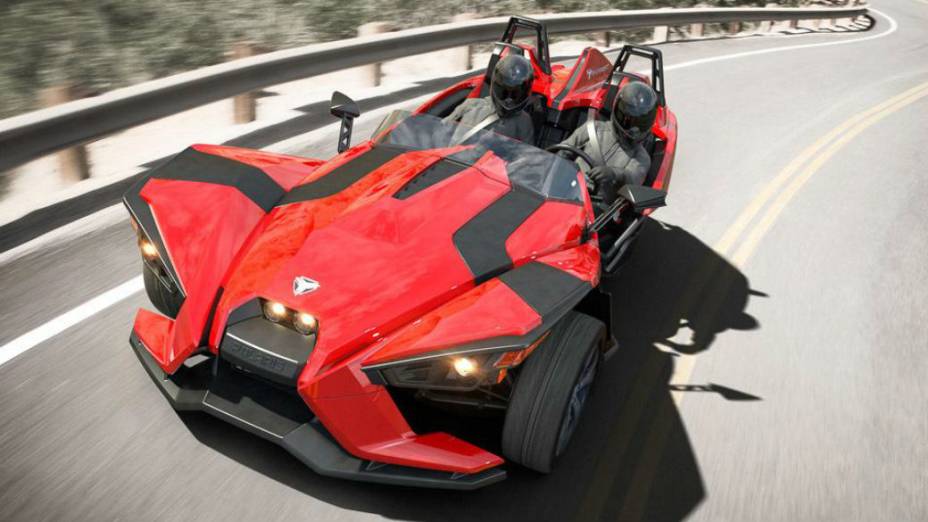 Slingshot tem motor 2.4 EcoTec que rende 173 cv