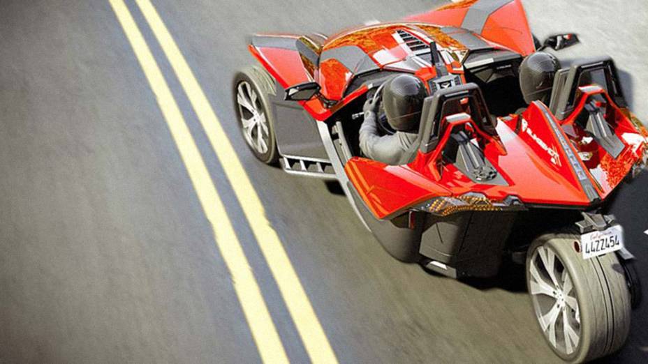 Slingshot tem motor 2.4 EcoTec que rende 173 cv