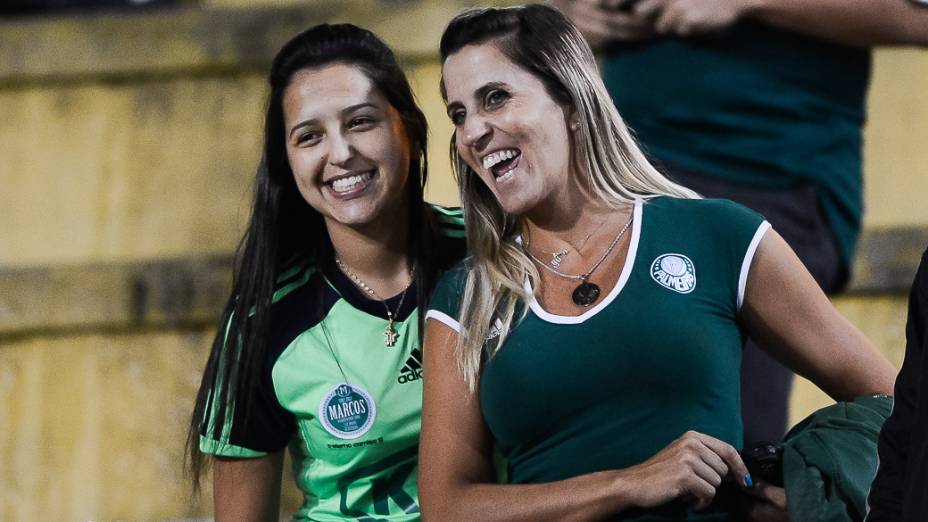 Partida entre Palmeiras e Chapecoense pelo Brasileirão série b no estádio Pacaembu em São Paulo, nesta terça-feira (03)