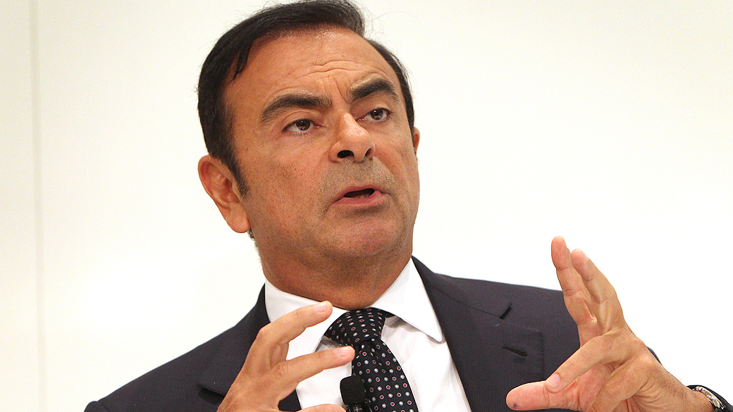 Carlos Ghosn, presidente da Renault, foi o comunicador das mudanças