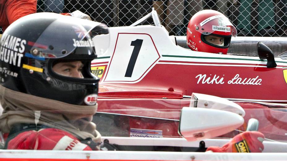 O filme Rush - No Limite da Emoção mostra detalhes sobre a relação entre os pilotos de Fórmula 1, Niki Lauda e James Hunt na temporada de 1976
