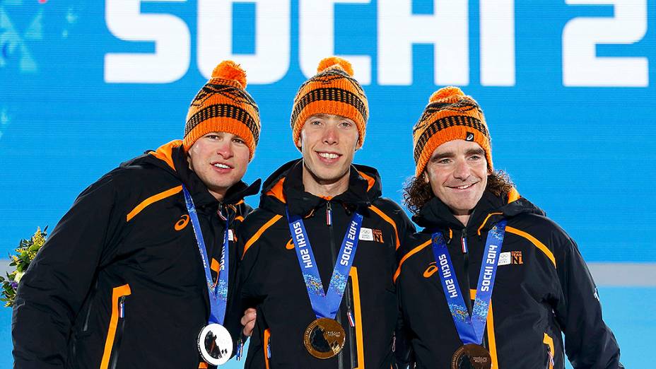 Ouro, prata e bronze na prova masculina de 10.000m