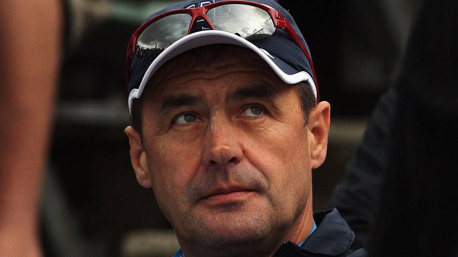 John Tomic, treinador do tenista Thomas Drouet