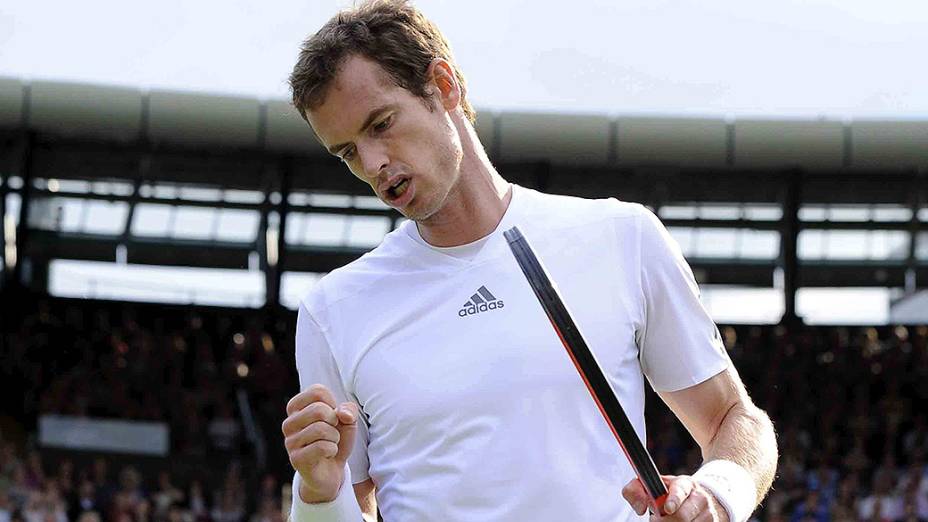 Andy Murray: esperança britânica para levar o título na grama de Londres