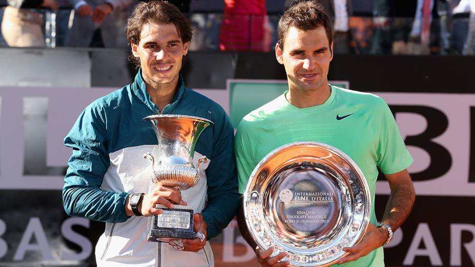 Rafael Nadal supera Roger Federer e conquista o Masters de Roma 